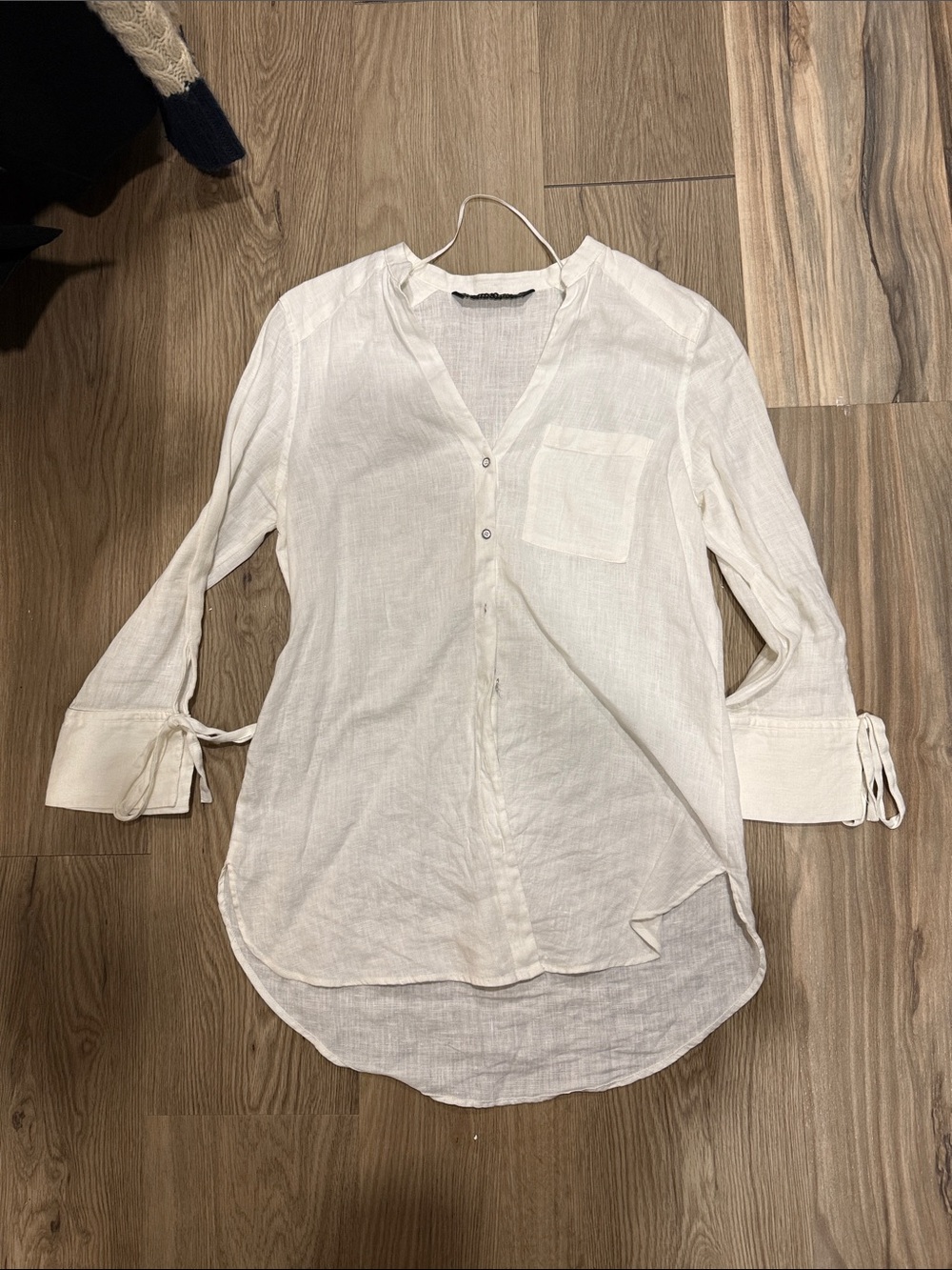 Zara linen top